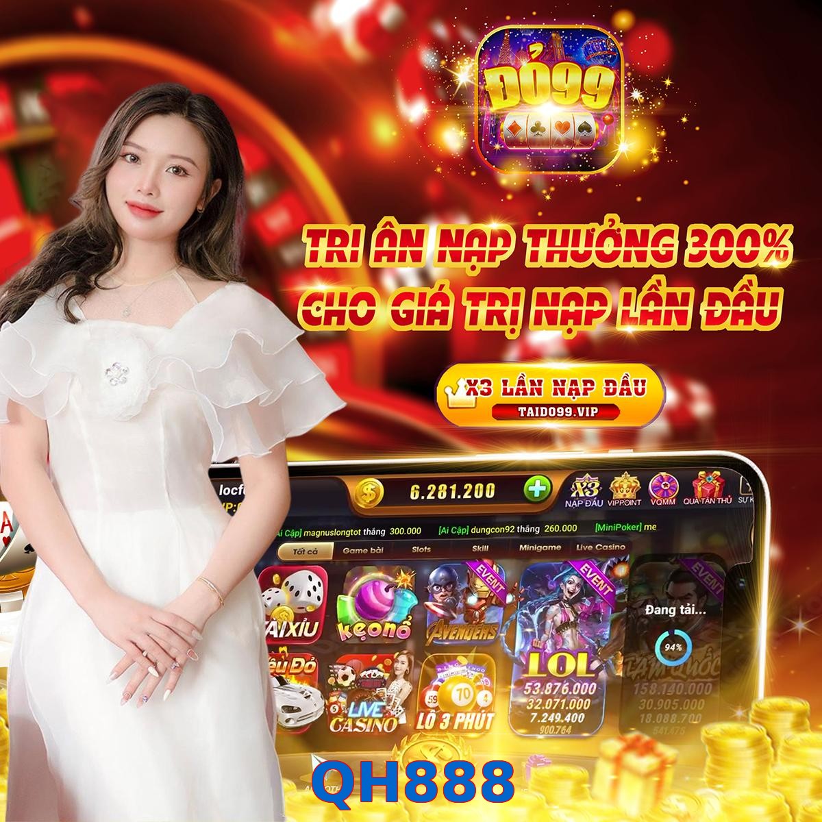 QH888